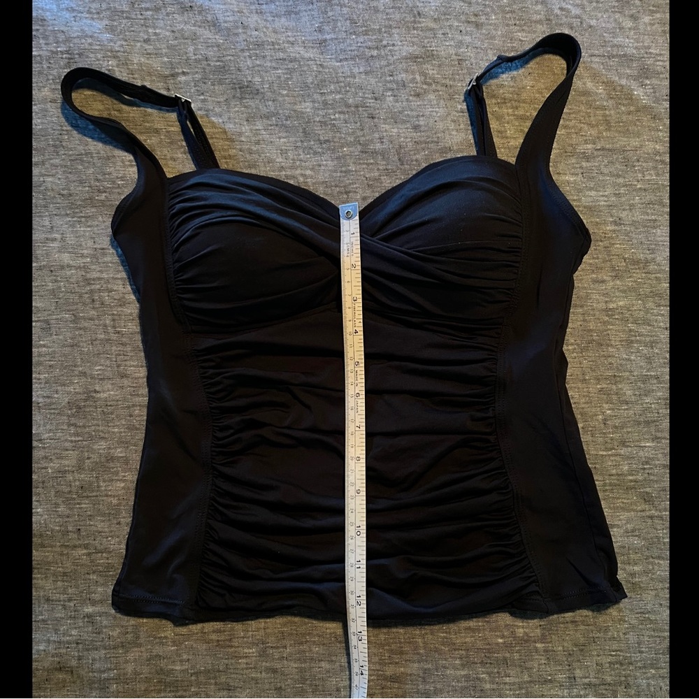 LA BLANCA BY ROD BEATTIE Tankini
Swimsuit Top - Size 6 In Very Good Condition! - Picture 3 of 11